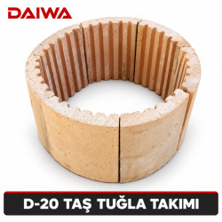 DAİWA D-20 TAŞ TUĞLA TAKIMI — Daiwa Kazan