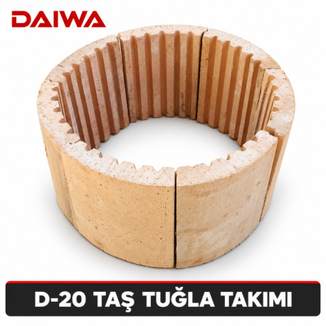 DAİWA D-20 TAŞ TUĞLA TAKIMI — Daiwa Kazan
