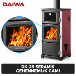 DAİWA DK-29 SERAMİK CEHENNEMLİK CAMI — Daiwa Kazan
