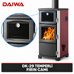 DAİWA DK-29 TEMPERLİ FIRIN CAMI — Daiwa Kazan
