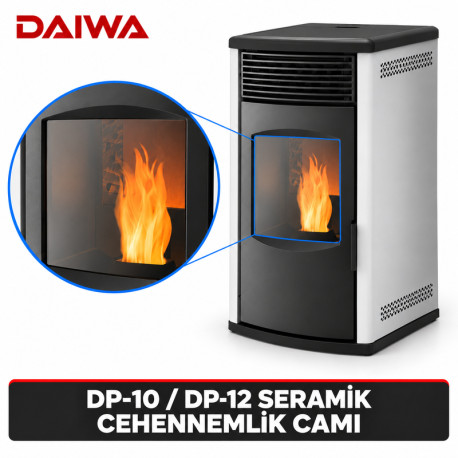 DAİWA DP-10 / DP-12 SERAMİK CEHENNEMLİK CAMI — Daiwa Kazan