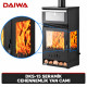 DAİWA DKS-15 SERAMİK CEHENNEMLİK YAN CAMI — Daiwa Kazan